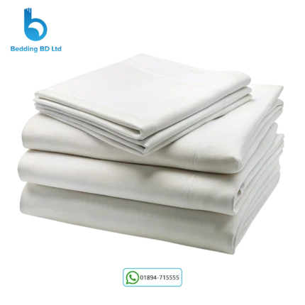 White Cotton Bed Sheet