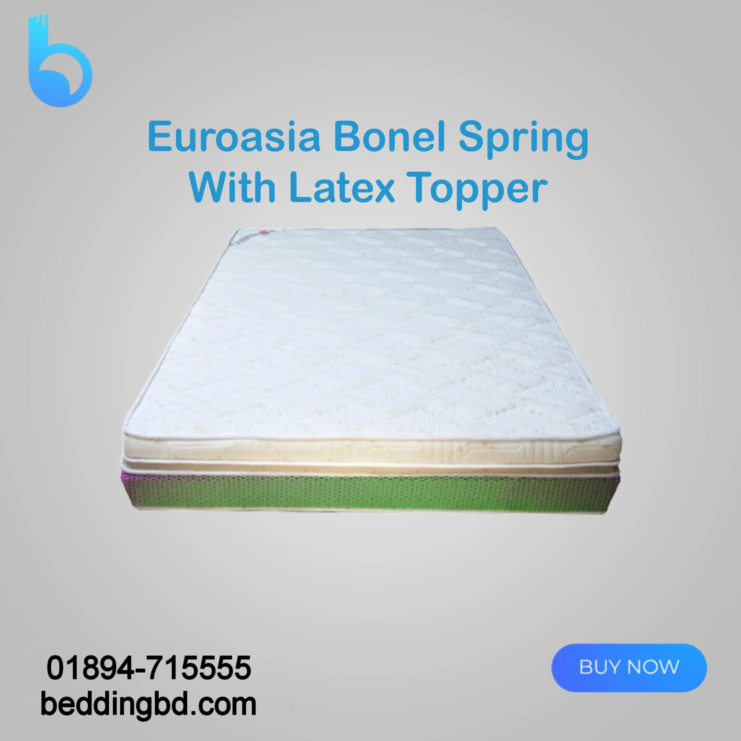 Euroasia Bonel Spring With Latex Topper2