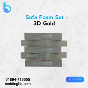 Sofa Foam Set - 3D Gold