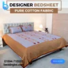 Ash Embroidery Bedsheet