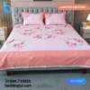 Baby Pink Applique Bedsheet (2)