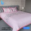 Baby Pink Embroidery Bed Sheet (5pcs Set) (4)