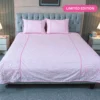 Baby Pink Embroidery Bedsheet (5)