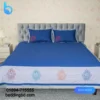 Blue Field Embroidery Bedsheet