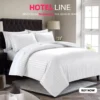 Exclusive Solid White Stripe Comforter (4)