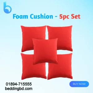 Foam Cushion - 5pc Set