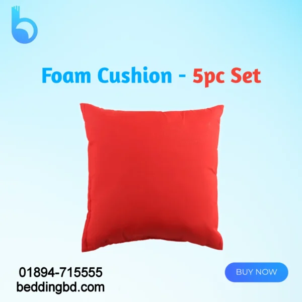 Foam Cushion - 5pc Set