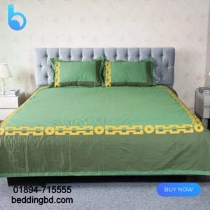 Green Applique Bedsheet (2)