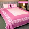 Pink Applique Bedsheet (2)