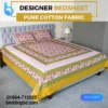 Pink & Green Designer Bedsheet