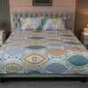 Printed Bedsheet – Golden (2)