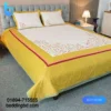 Yellow Dream Embroidery Bed Sheet (2)