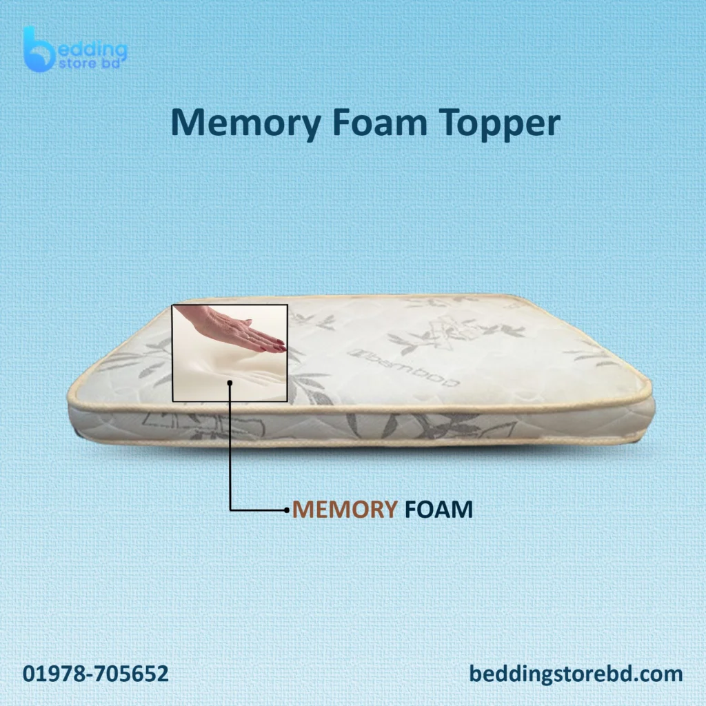 memory foam topper bd