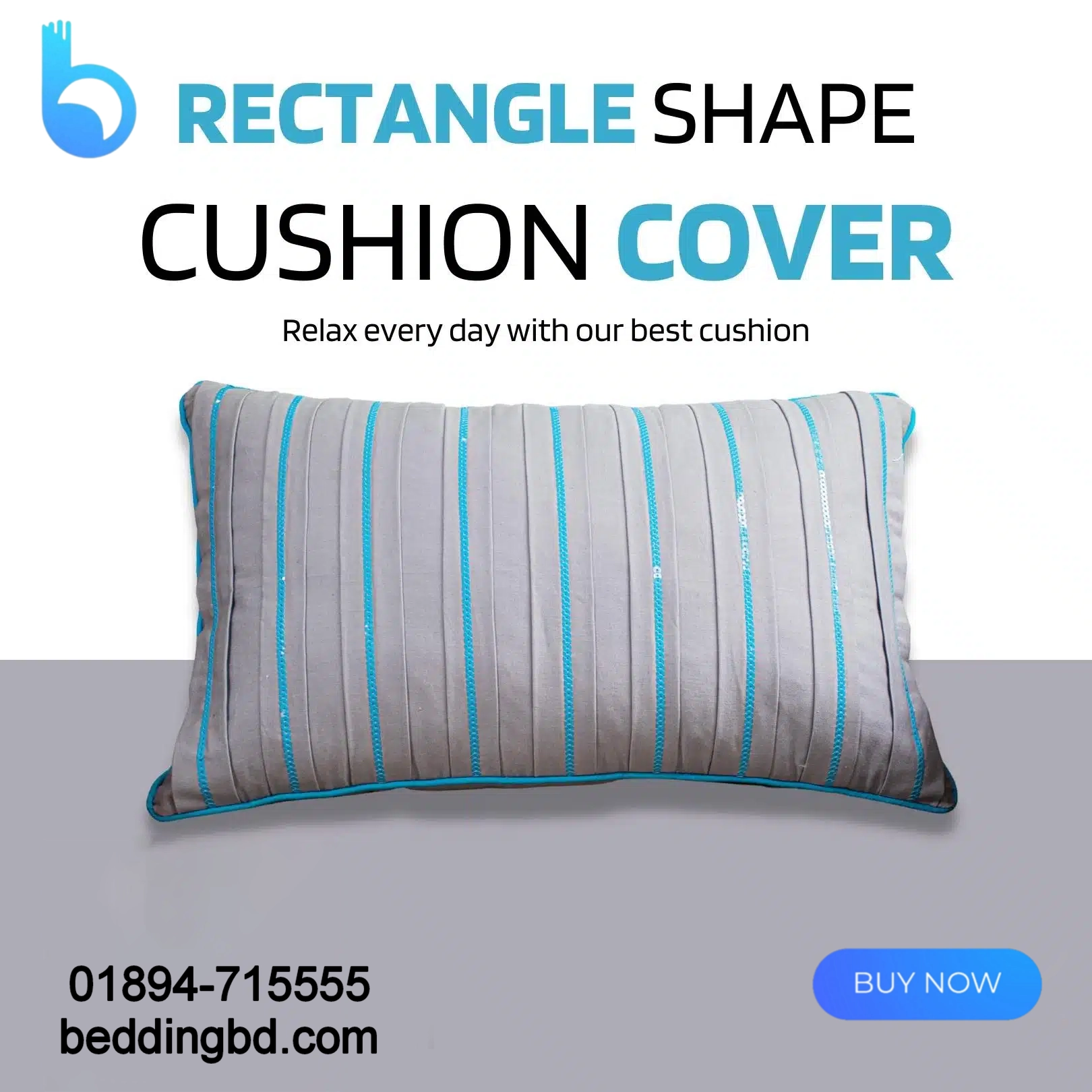 Rectangle Cushion Cover Rectangle style Cushion Cover - Rectangle-shaped cushion cover in premium fabric