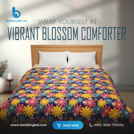 Vibrant Blossom Comforter
