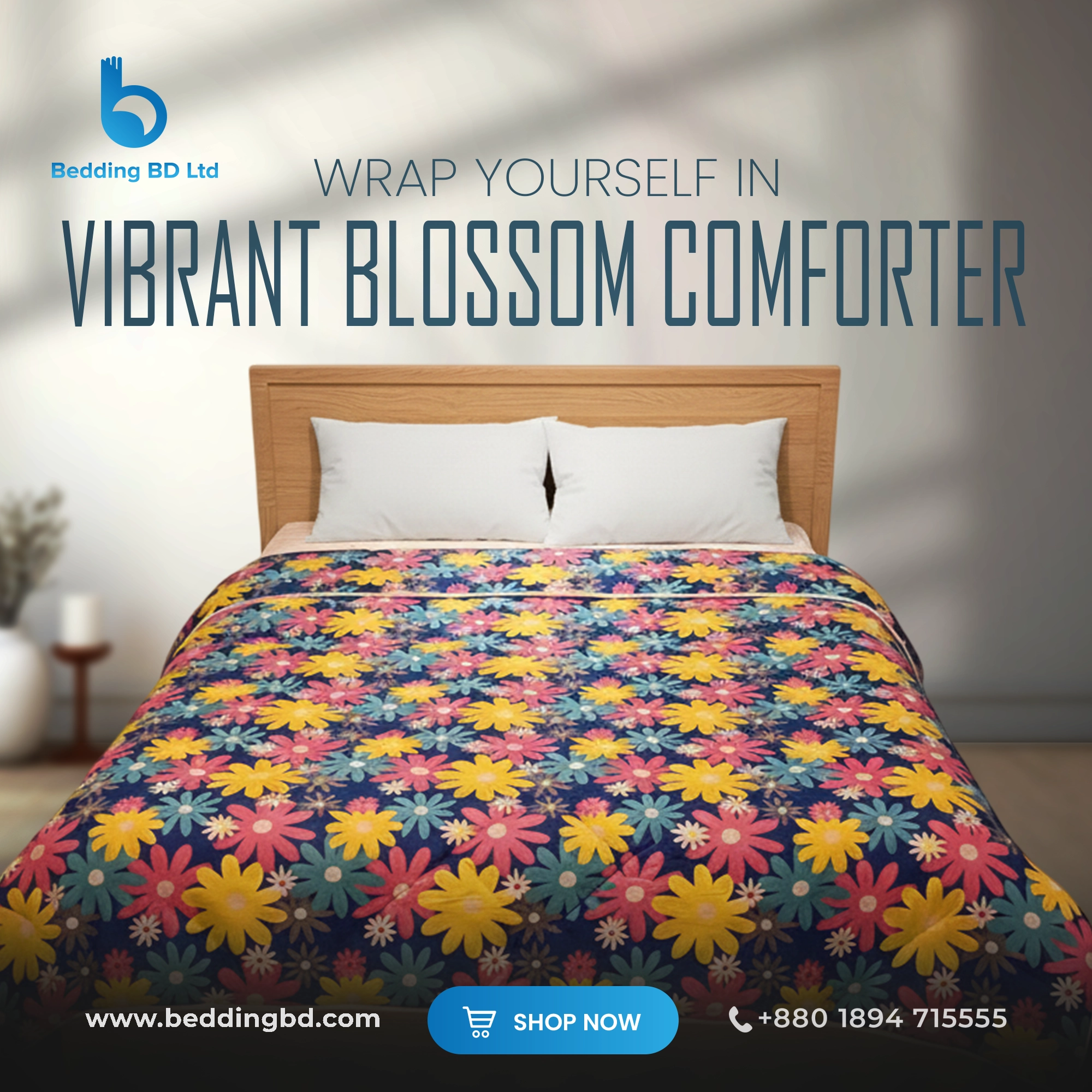 Vibrant Blossom Comforter Vibrant Blossom Comforter