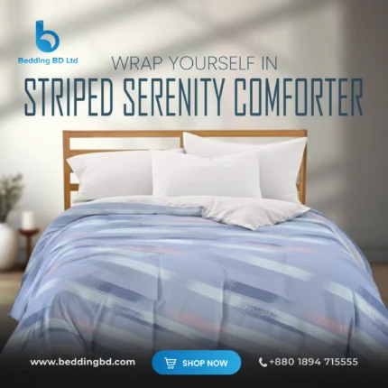 Striped Serenity Comforter