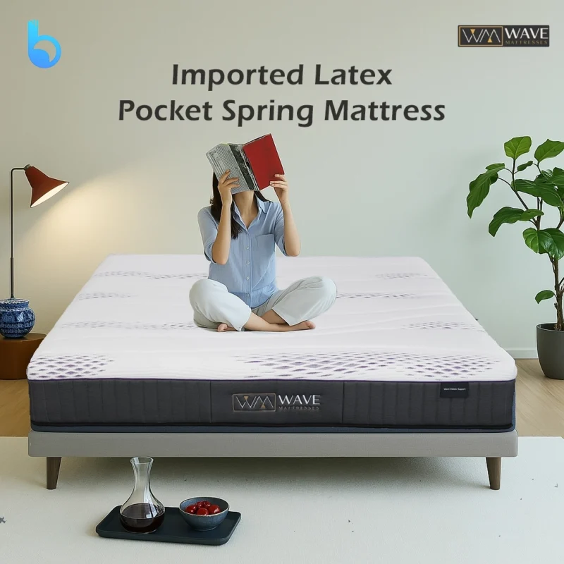 Imported Latex Pocket Spring Mattress 1
