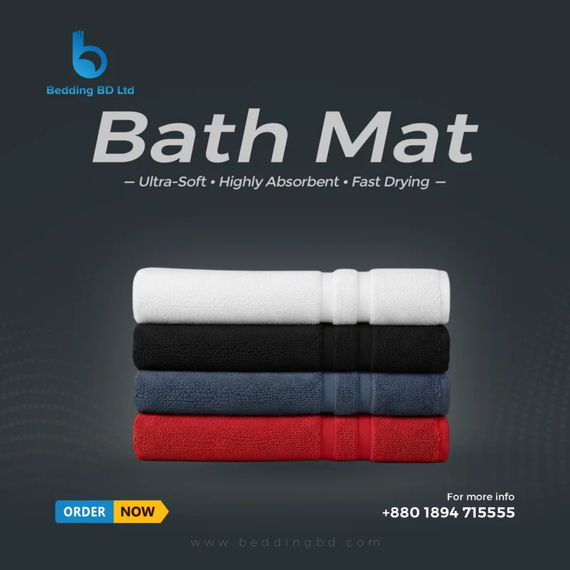 Bath Mat Best quality bath mat for bathroom – soft, absorbent & non-slip