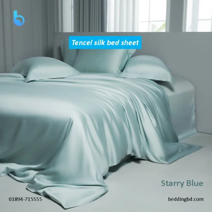 Tencel silk bed sheet - 60 count