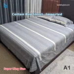 Cotton Bed Sheet - Imported A1