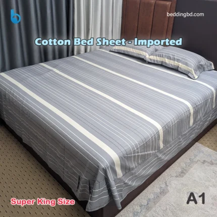 Cotton Bed Sheet - Imported A1