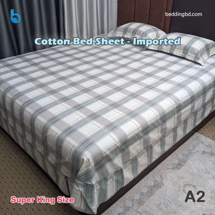 Cotton Bed Sheet - Imported A2
