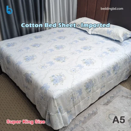 Cotton Bed Sheet - Imported A5