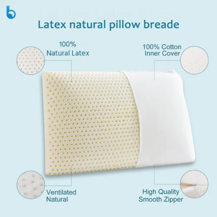 Latex natural pillow bread