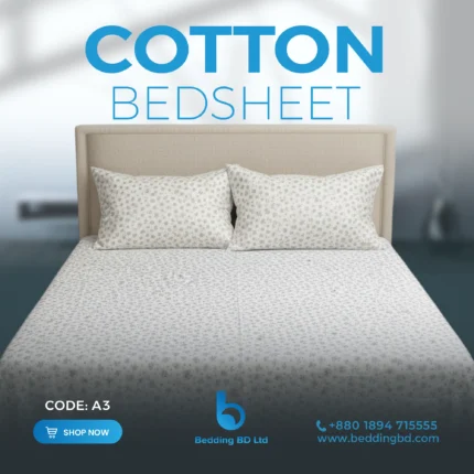 Cotton Bed Sheet - Imported A3