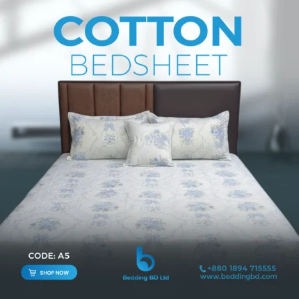 Cotton Bed Sheet - Imported A5