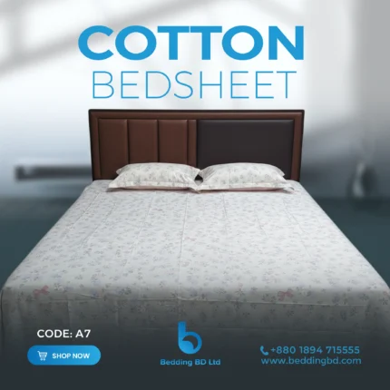 Cotton Bed Sheet - Imported A7